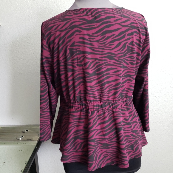 Torrid leopard print blouse - Picture 5 of 6